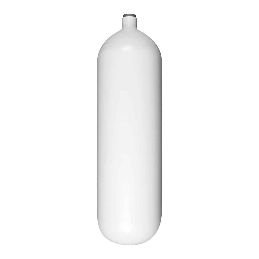 10 Liter Steel 230 Bar Bare Cylinder