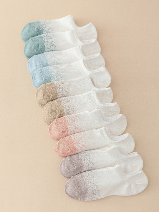 10pairs Two Tone Ankle Socks - Lolli World Marketplace