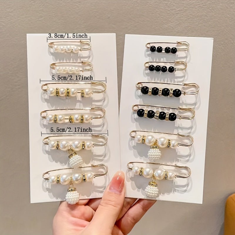 12pcs Adjustable Waist Pins for Skirts and Pants - Versatile, Stylish, and Comfortable Waist Tightening Accessories for Perfect Fit - Easy to Use, Durable, and Suitable for Various Body Types, Fashion Waist Accessory | Decorative Waist Pins | Plastic Wais
