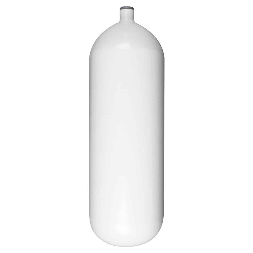 15 Liter Steel 230 Bar Bare Cylinder