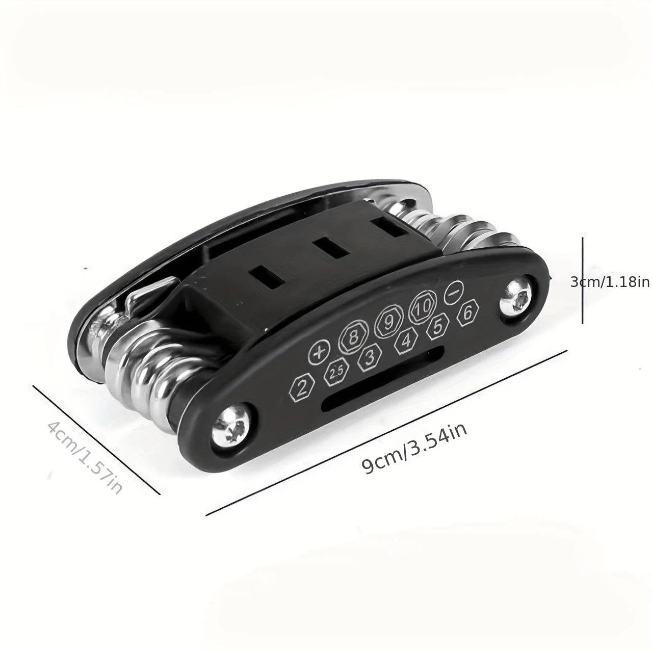 16 - in - 1 Socket Wrench Set, Non - Slip Rotating Head. Durable Stainless Steel for Home & Car Repairs. Easy & Universal Tool.