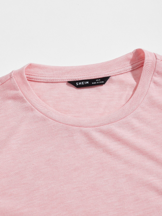 Manfinity Chillmode Men Embroidery Coconut Tree Top