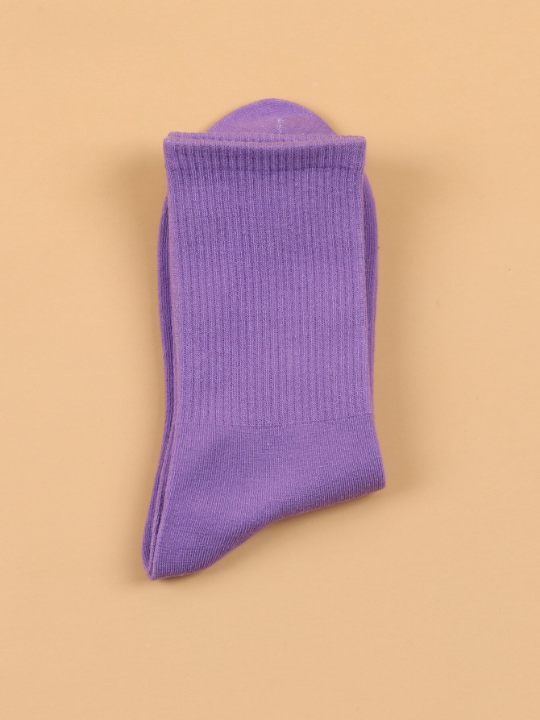 Plain Crew Socks