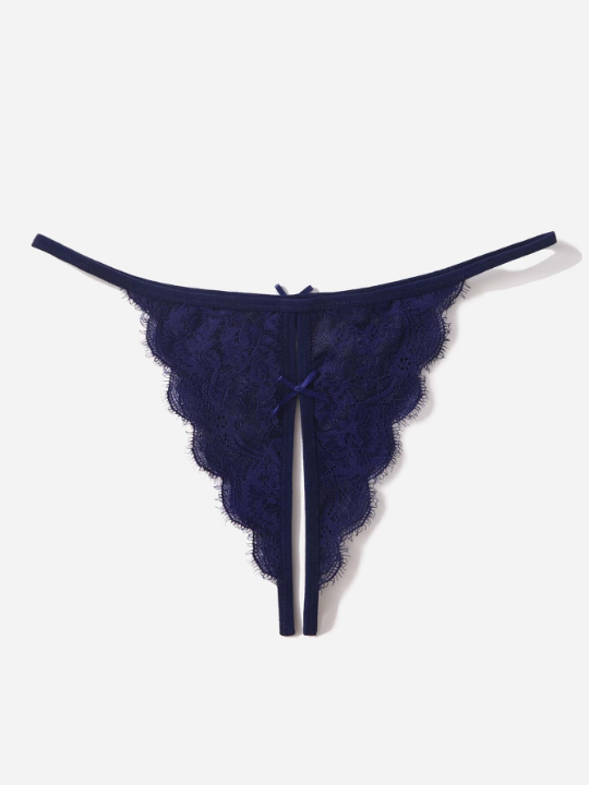 Classic Sexy Solid Cut Out Thong