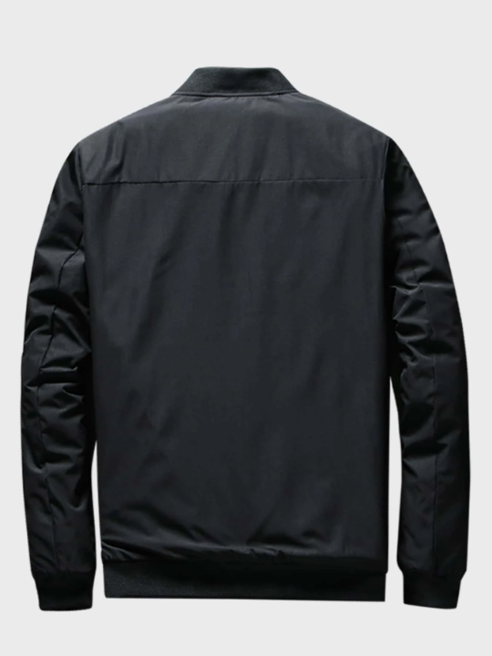 Manfinity Homme Men Letter Graphic Bomber Jacket Without Tee