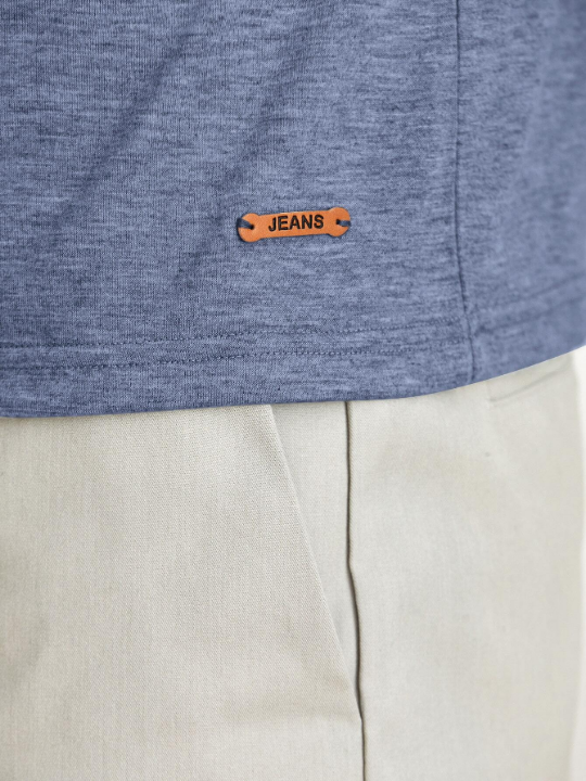 Manfinity Homme Men Solid Round Neck Tee