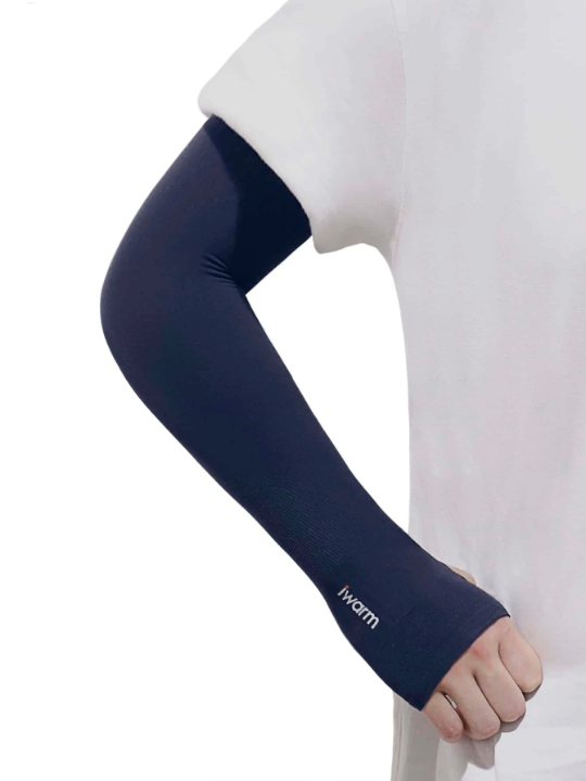 Men Letter Graphic Fingerless Gloves