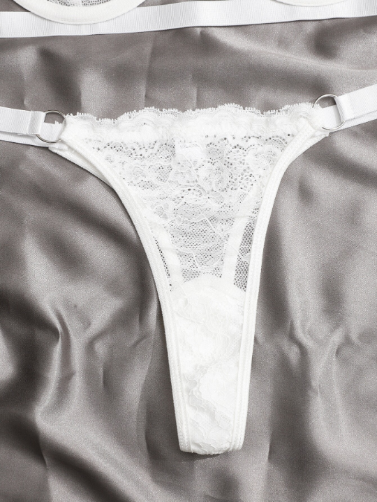 Lace Underwire Lingerie Set