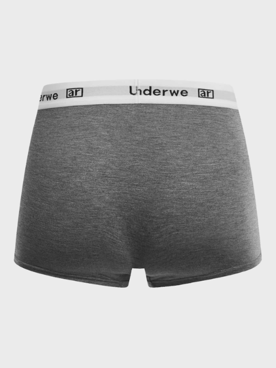 Men 5pcs Letter Graphic Boxer Brief