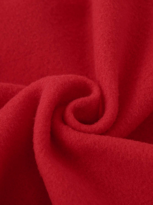 Men Two Tone Raglan Sleeve Drawstring Hoodie