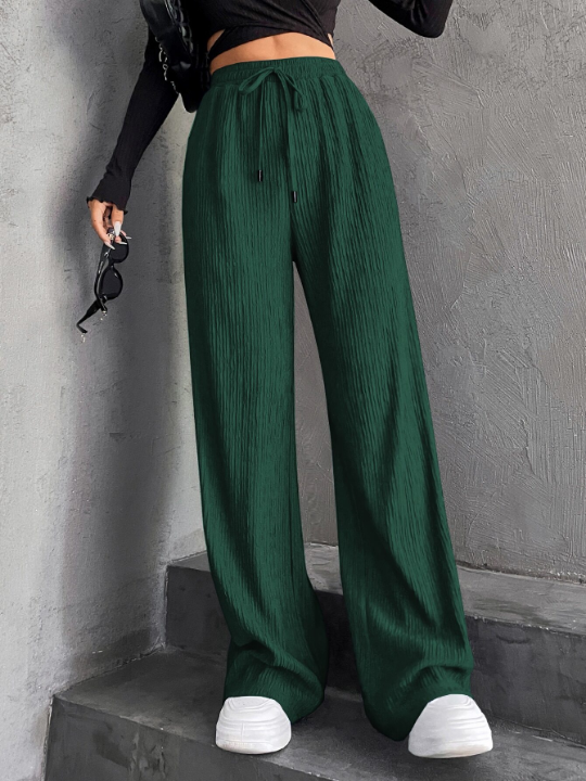 High Waist Wide Leg Pants