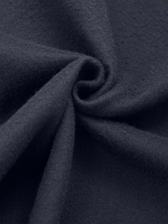 Manfinity Hypemode Men Zip Up Drawstring Thermal Lined Hoodie Without Tee