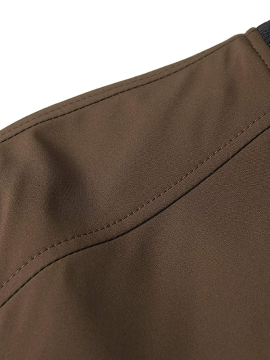 Manfinity Mode Men 1pc Zip Up Bomber Jacket