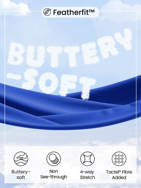 GLOWMODE 24" FeatherFit Crossover Yoga Leggings Buttery Soft High Stretch Crossover Waist Sports Tights