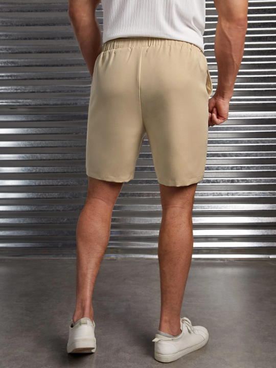 Manfinity Homme Men Drawstring Waist Shorts