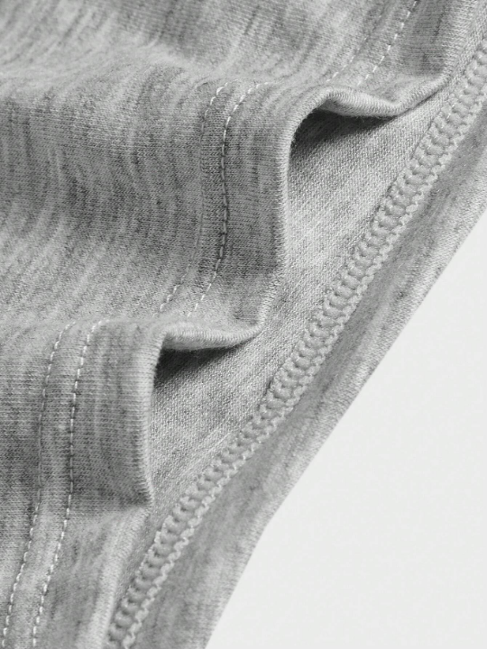 Men 5pcs Contrast Binding Boxer Brief