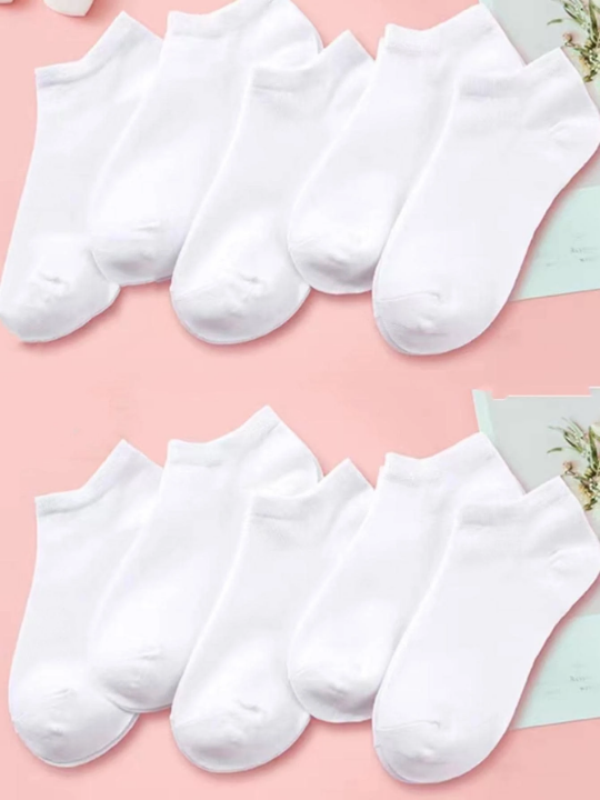 Men Solid Casual Ankle Socks For Daily Life