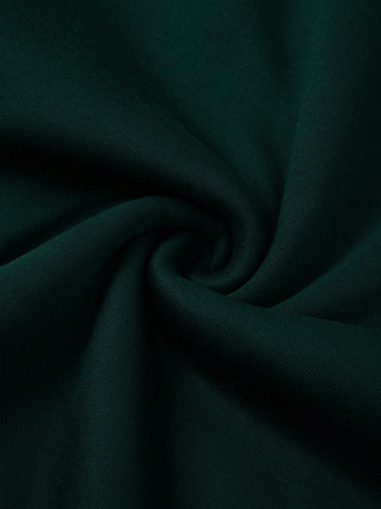 Men Letter Graphic Thermal Lined Hoodie