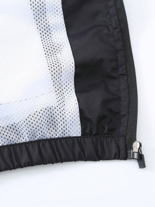 Manfinity Homme Men Zip Up Hooded Jacket Without Tee