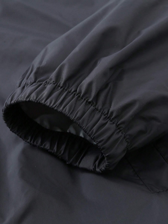 Manfinity Homme Men Zip Up Hooded Jacket Without Tee