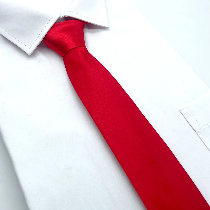 Men Solid Tie For Wedding and Business Use