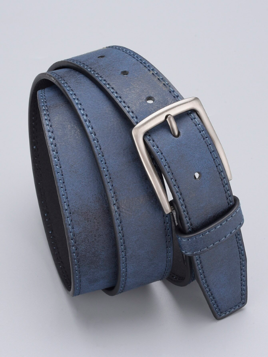 Men Square Buckle Belt