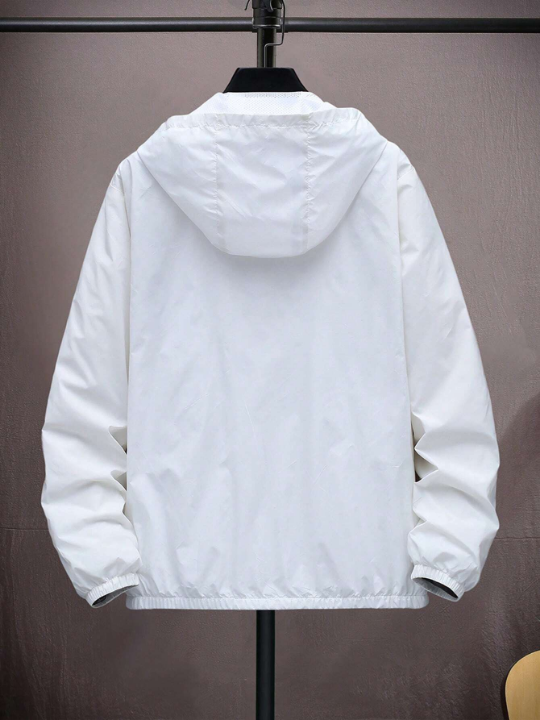 Manfinity Homme Men Zip Up Hooded Jacket Without Tee