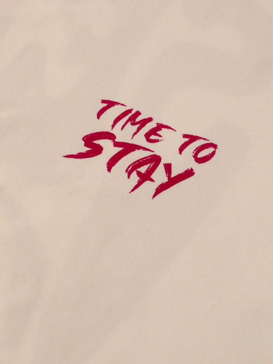 Manfinity LEGND Men Eye & Slogan Graphic Drop Shoulder Tee