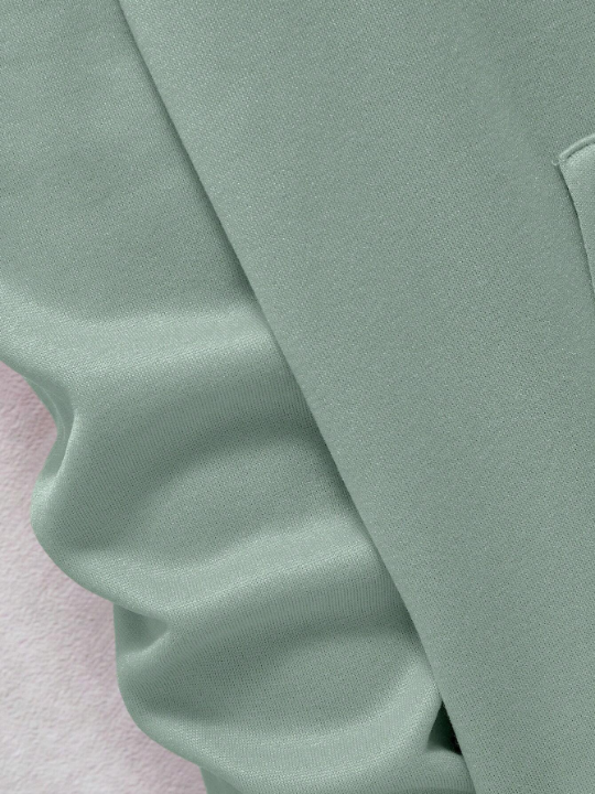 Men Kangaroo Pocket Drawstring Thermal Lined Hoodie