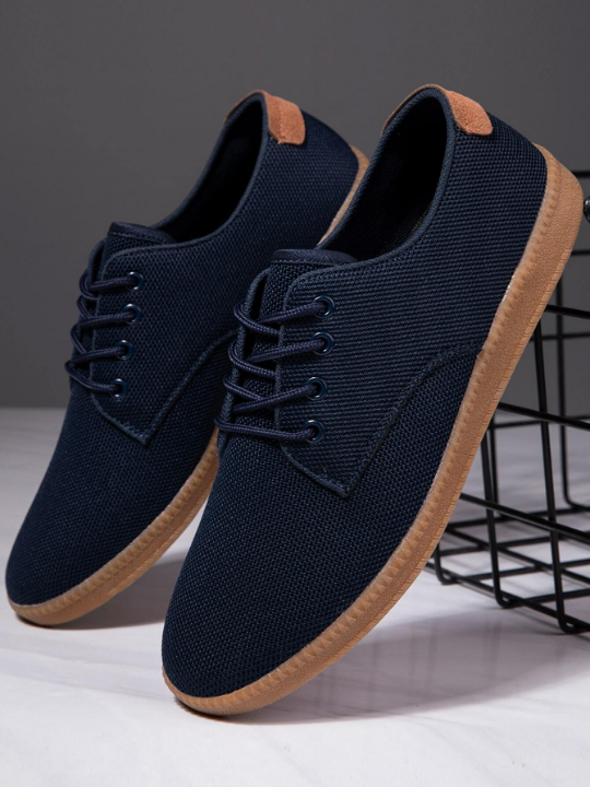 Mens Fashion Sneakers Casual Shoes Minimalist Oxfords Slip On Flat Shoes Workout Breathable Loafers Business Dress Shoes
