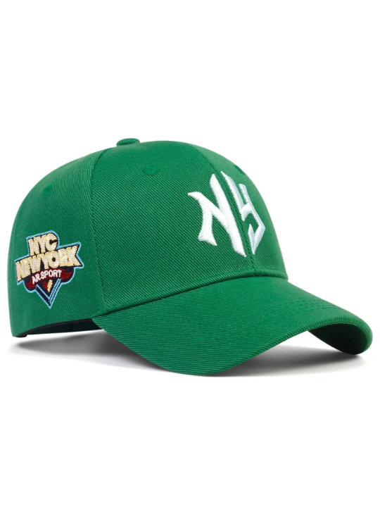 1pc Men's Gothic Style Baseball Cap With Letter, Side Geometric Embroidery For Outdoor Activities & Sun Protection In Spring And Autumn, Travel, Beach Party