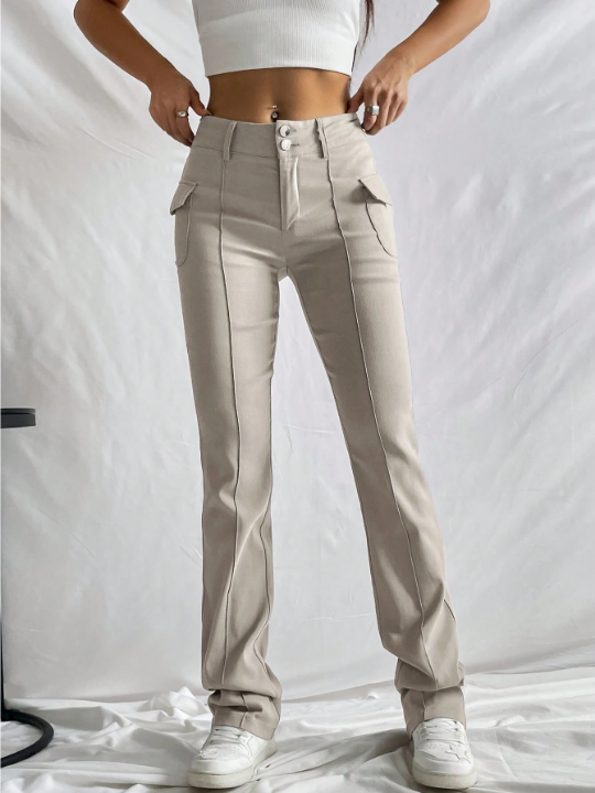 EZwear Flap Pocket Side Pants