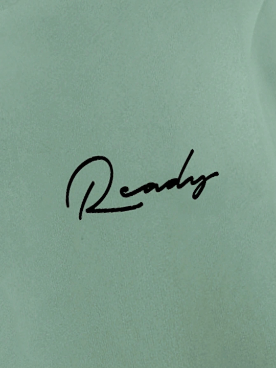 Cottnline Men Letter Graphic Hoodie