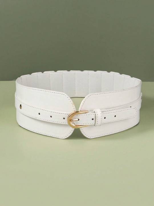 1pc Multicolor Single-breasted Women's Waist Belt For Dress Decoration & Daily Use