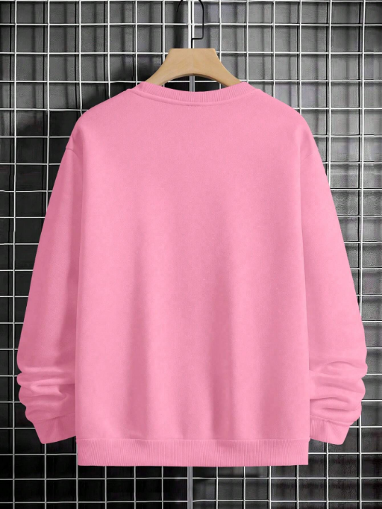 Manfinity Homme Men Bear Print Sweatshirt