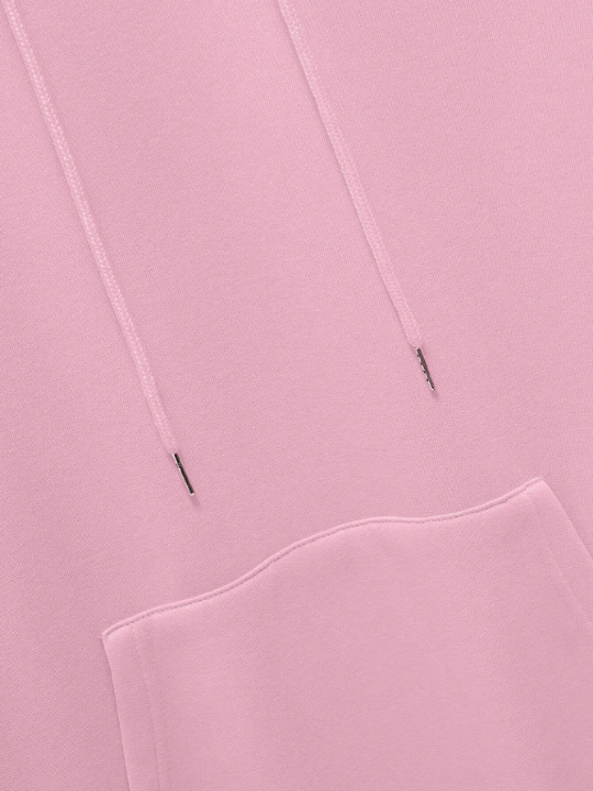 Men Kangaroo Pocket Drawstring Thermal Lined Hoodie