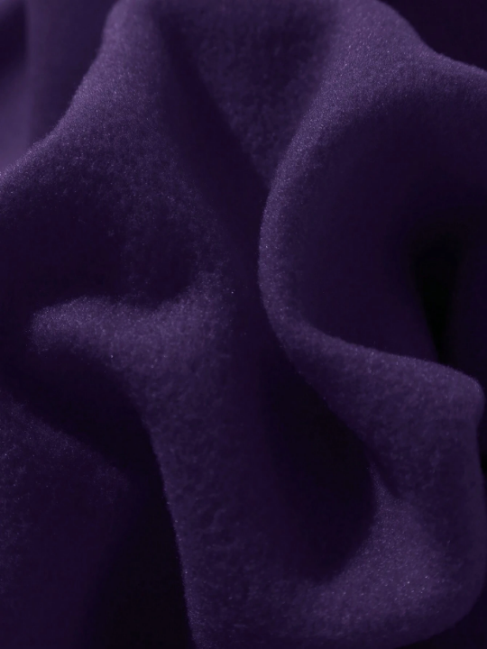 Men Solid Thermal Lined Sweatshirt