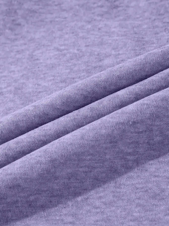 Manfinity Hypemode Men Star & Letter Kangaroo Pocket Thermal Lined Hoodie