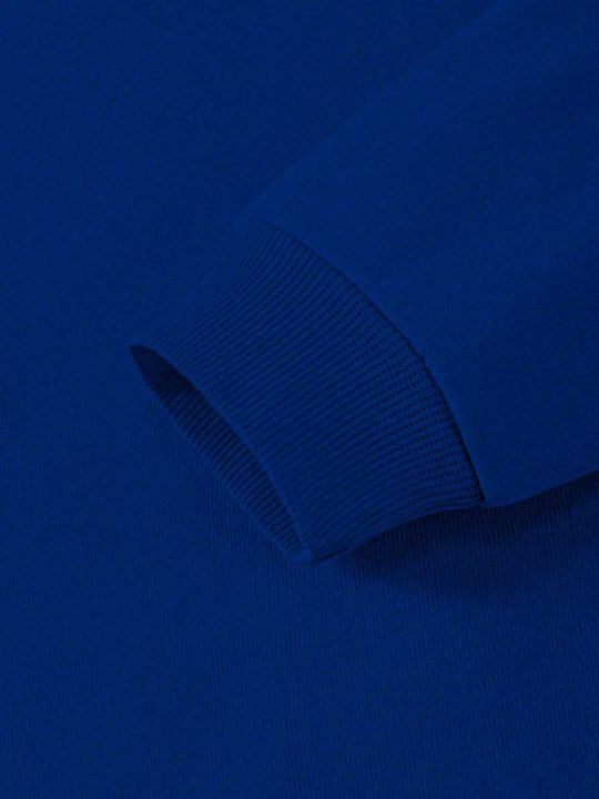 Manfinity Homme Men Geo Print Kangaroo Pocket Drawstring Thermal Lined Hoodie