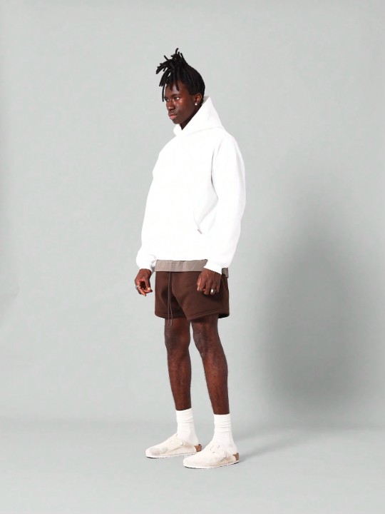 SUMWON Regular Fit Essential Overhead Hoodie