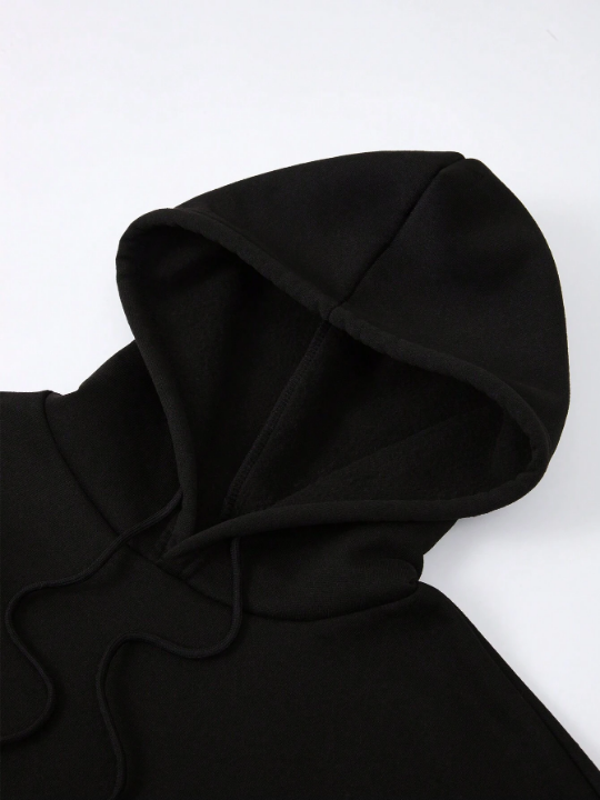 Men Letter Graphic Hoodie