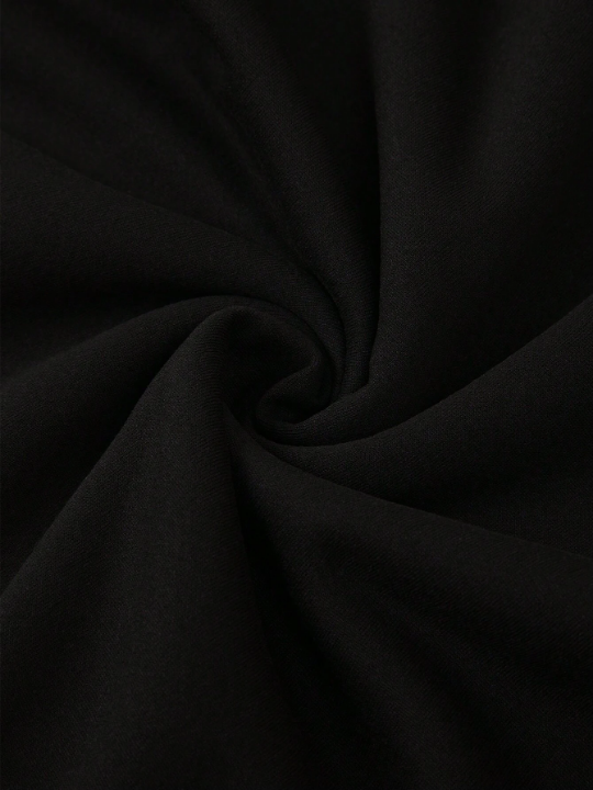 Men Letter Graphic Hoodie