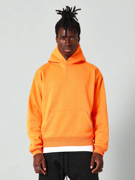 SUMWON Regular Fit Essential Overhead Hoodie