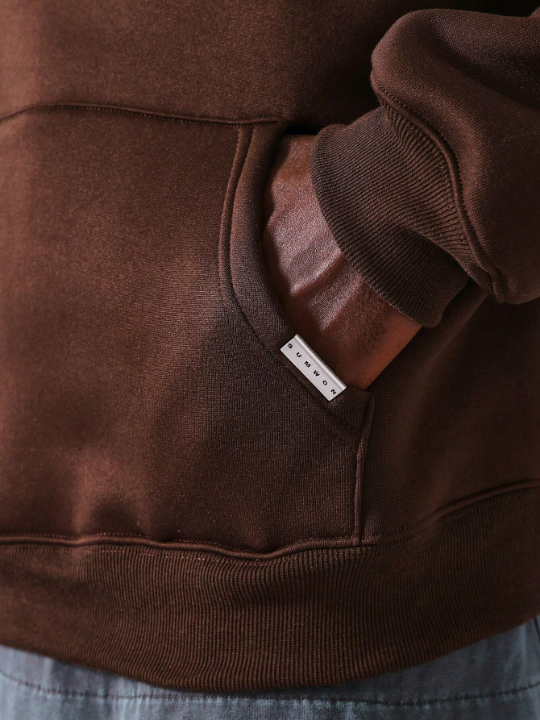 SUMWON Regular Fit Essential Overhead Hoodie