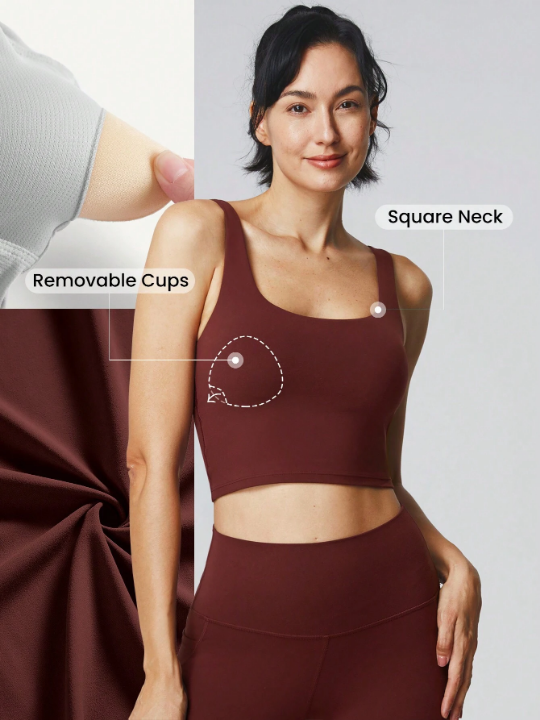 GLOWMODE FeatherFit Twist Back Sports Tank