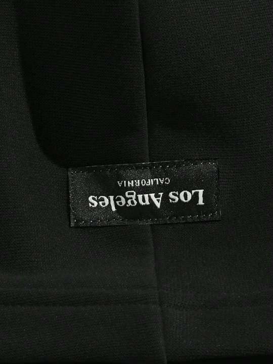 Manfinity Hypemode Men Letter Graphic Kangaroo Pocket Hoodie