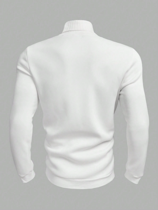 Manfinity Homme Men's High Neck Slim Fit Sweatshirt