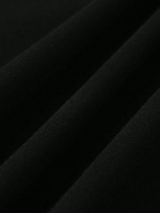 Manfinity Sporsity Men's Letter Printed Drawstring Hoodie