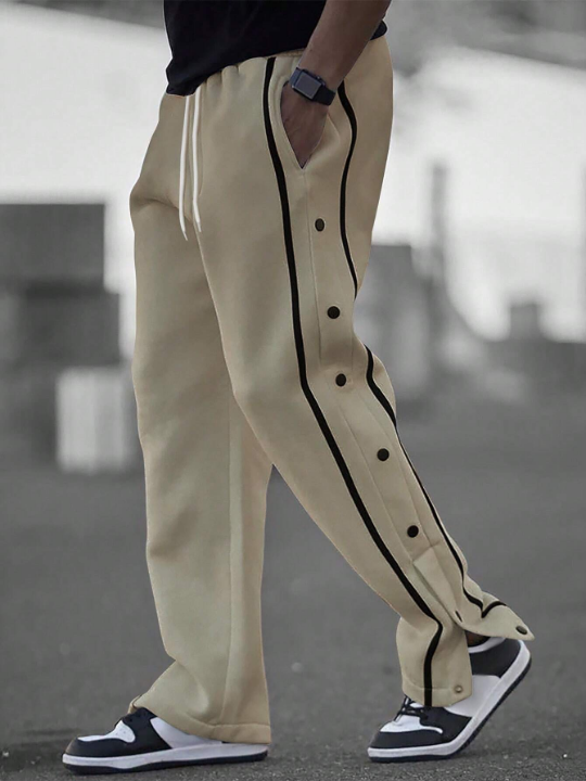 Manfinity Sporsity Loose Fit Men's Drawstring Waist Sweatpants