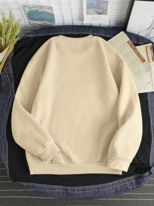 Men's Forest Print Crewneck Sweatshirt